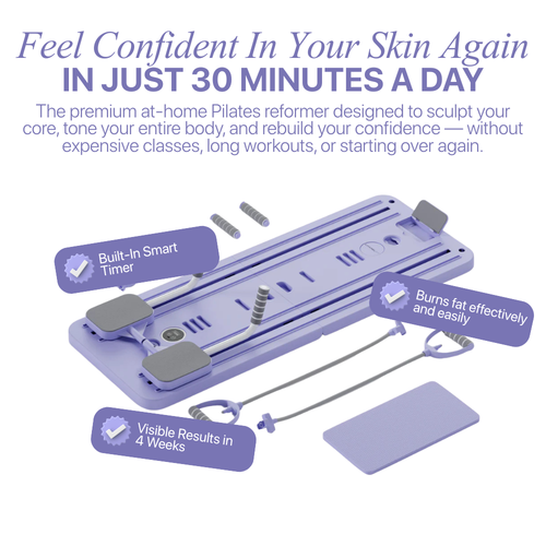 Burn Date™ Portable Pilates Reformer